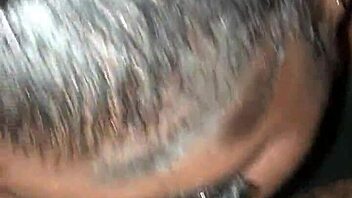 Young bbw gives sloppy head to monster cock. She handles the nasty action with ease.