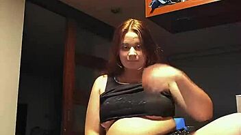 nicole passat shows off her curvy body and hairy pussy in solo homemade display