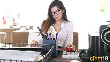 i'm a clothed latina getting spunk soaked by a monster cock