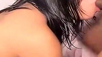 Petite Brunette Gets Bound and Fucked in Bedroom