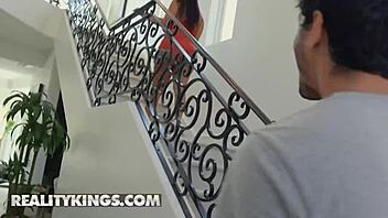 thick stunner paris the muse seduces rico with her amazing curves into a steamy fuck session 😍🍑