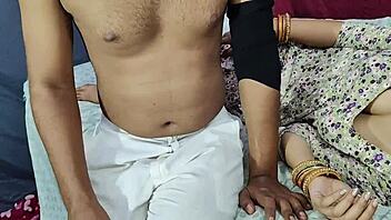 I feel so passionate fucking desi horny bhabhi at home by her best friend in doggy style