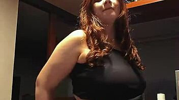 nicole passat shows off her curvy body and hairy pussy in solo homemade display