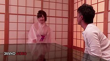 Sultry asian goddess yui nishikawai delivers passionate jav blowjob