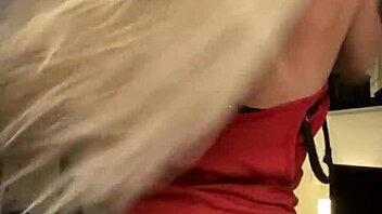 The beautiful blonde enjoys a cute and peaceful moment in her day.