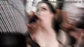 Hey, Anna de Ville, ready for your wild birthday party with non-stop fisting, DAP, and squirting swallow fun?