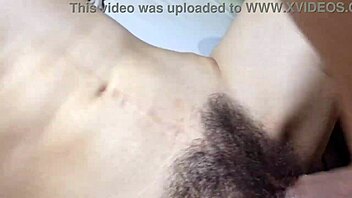 Cum on that hairy pussy in missionary now!