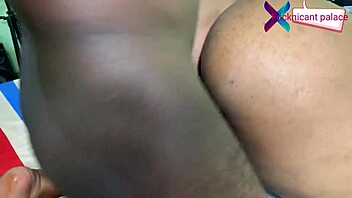 This is my first time in Nigeria, testing that black dick, and wow, it feels amazing inside me.