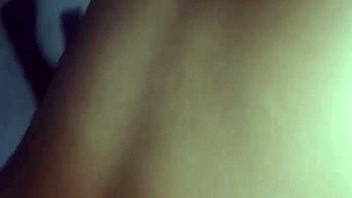 Amateur Argentinian babe takes deep anal doggystyle bent over until cum fills her tight asshole