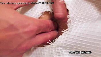 Whoa, check out this wet big tit milf getting ass fucked in the shower with that monster cock! 🚿🍑