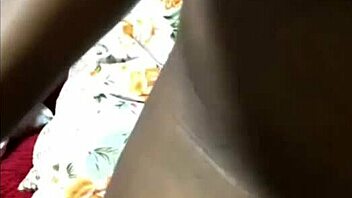 Ebony Stepsis Bounces Wildly on Thick Dildo in Solo Play