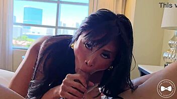 Asian woman takes legendary bbc creampie in an interracial encounter.