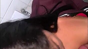 Amateurs get naked at gas station and fuck quickie in public pov style