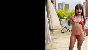 oh my god this latina slut with perfect ass just can't get enough of that white cock in casting.