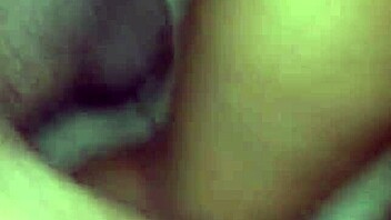 Anal sex with cuckold husband licking creampied vagina while lover fucks her ass