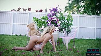 i uh big round ass blonde milf jackie strips naked with playboy and uh looks so hot.