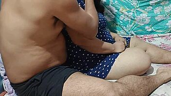 Real homemade sex with moaning Indian wife getting pounded hard!