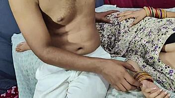 I feel so passionate fucking desi horny bhabhi at home by her best friend in doggy style