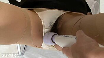 What happens when you tease a sexy Japanese milf with toys before pounding her wet pussy in missionary?