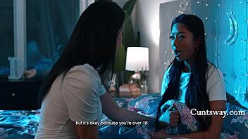 I was having a wet dream about you, making me squirt while licking that juicy pussy in lesbian passion!