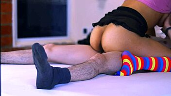 Shy petite Indian college teen cheats with her aunt's companion in a hidden hotel room, reaching intense orgasm in tight missionary