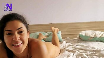 i feel so excited with my tanned country friend enjoying her tight pussy at home