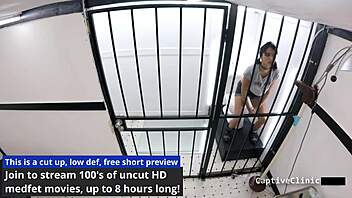 Will Handcuffs and Humiliation Make These Tanned Pigtail Bitches Scream in Bdsm Gaping Pussy Spreading Behind the Scenes?