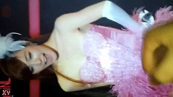 Cumming on Sexy Asian Lingerie of Korean Lady Tiffany Marmalade