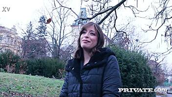 silvia soprano makes a wild debut into double penetration with black cocks in rough interracial gangbang