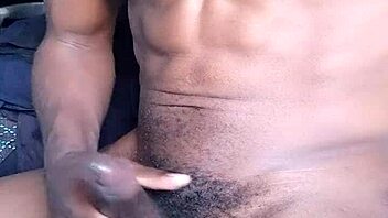 Intriguing homemade session with wetting moaning and cuming on big black cock