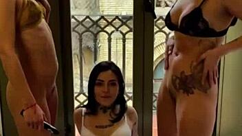 wanna see this lesbian threesome with wild masturbation and squirting cum all over one girl's face?