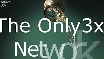 quickfap session with alyssa reece in stockings lingerie and pierced nipples enjoying anal play