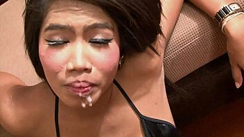 Natalie in sexy thigh highs fucks euro dude with anal and gaping on thai vacation