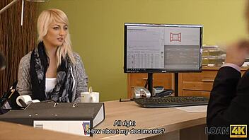 Blonde Babe Enjoys Pleasurable Casting with Licking and Blowjob