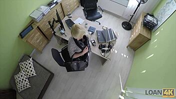 Blonde Babe Enjoys Pleasurable Casting with Licking and Blowjob