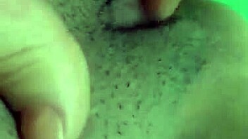 Ever feel that teasing urge when you're home alone with a shaved pussy ready for solo play?