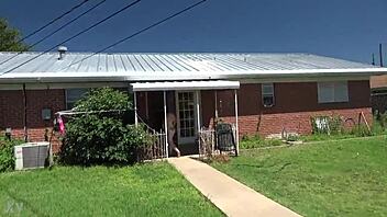 redhead wife in lingerie spreads legs for assfucking by prostitute in sexy anal scene