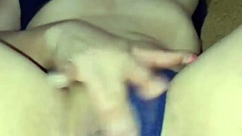 anal dildo masturbation with sexy big ass blonde latina in solo squirting