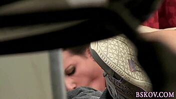 I feel so thrilled as Casey Calvert takes that facial after hot blowjob and fingering