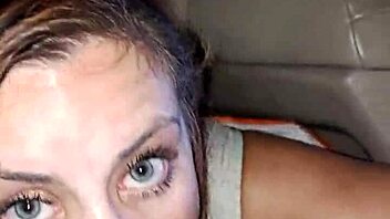 Black BULL vs ravishing RAY in intense CAR creampie ACTION