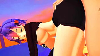 Oh Belle, you're getting fucked by that huge cock nonstop for 24 hours in wild anal squirting action!