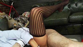 Katie Kaliana and Jasmine Black fuck side by side during a foursome with blowjob doggystyle riding and creampie action