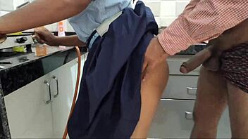 Why skip college when your teacher can come home and creampie you like Ashu in this steamy student-teacher encounter?