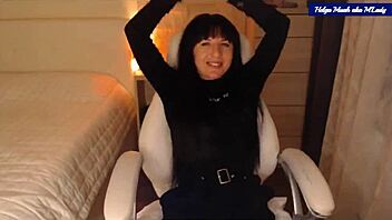 Helga Muah Aka Mlady Shows Bad Behavior But Sweet Pussy Pleasures!