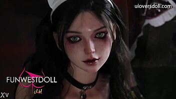 What If You Fucked A Dark Devilish Nurse Sex Doll In Halloween Costume?