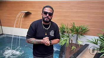 This curvy Brazilian housewife gets her big ass fucked hard by monster cock in amateur session