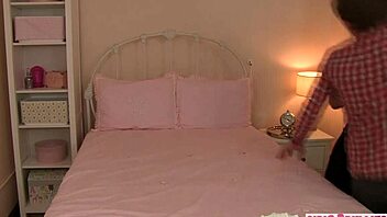 Hot milf dry humps shy virgin in femdom style