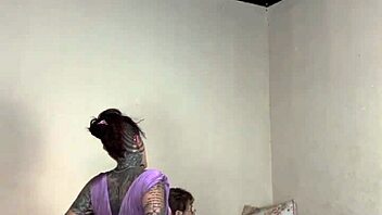 Behind the scenes with Von Poison and Carmona bareback anal fun