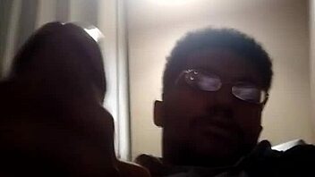 In this homemade video, an amateur enjoys a solo moment alone