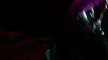 giving a hot blowjob to big black cock using oiled banana for extra sexy fun 🍌